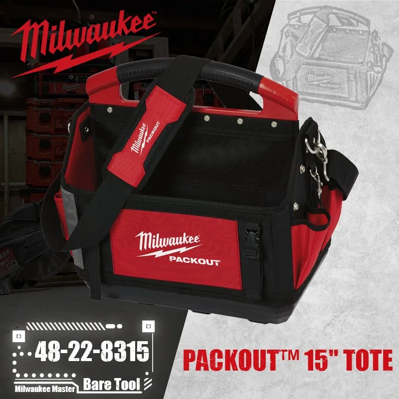 Milwaukee 48-22-8315 Packout™Accessori Per Elettroutensili Da 15 "Tote Tool Bag