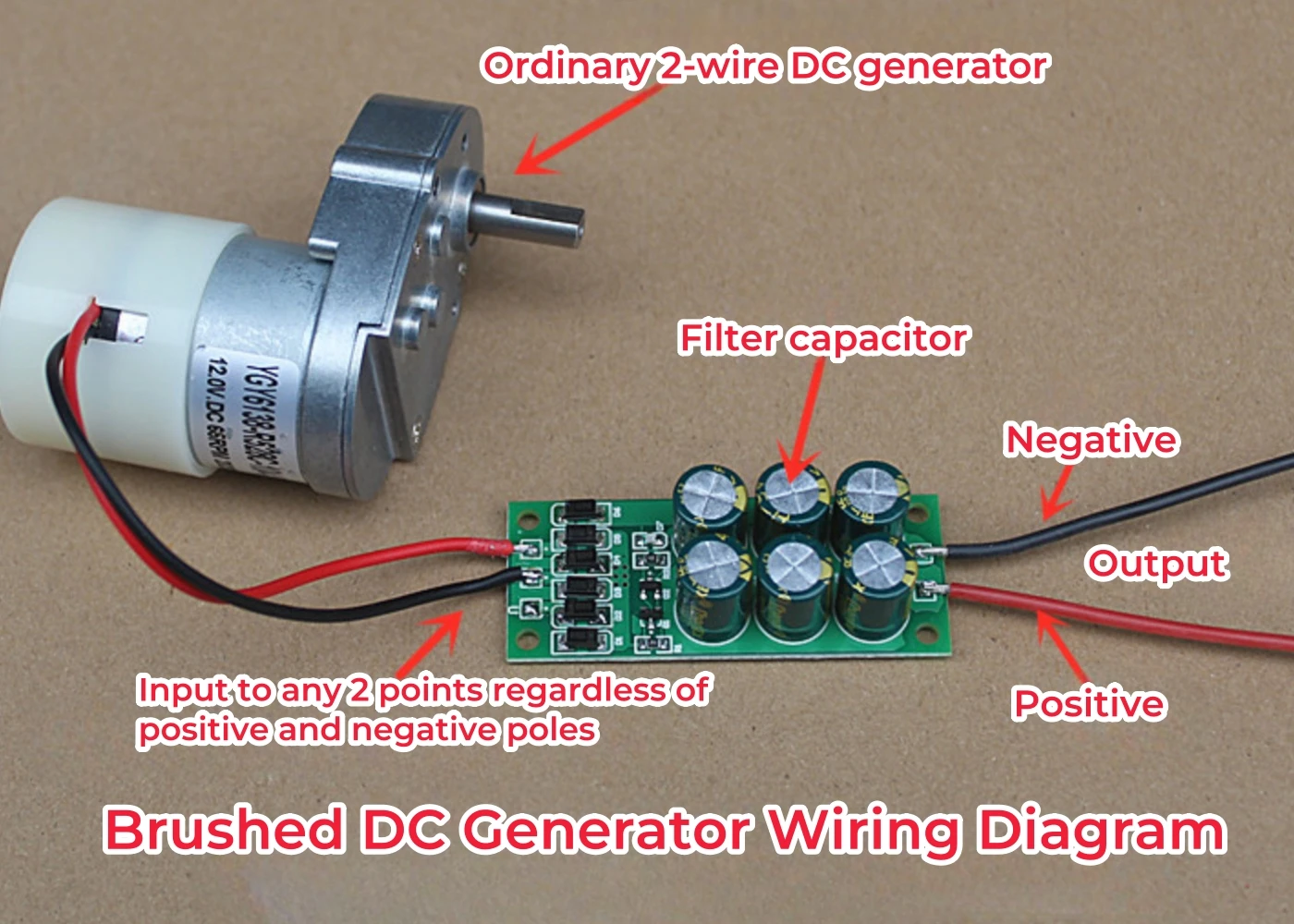 Three-Phase Rectifier Bridge Small Generator Rectifier Board Brushless Brush DC Generator Filter Board diode bridge rectifier rectifier diodes electrical rectifier diodes