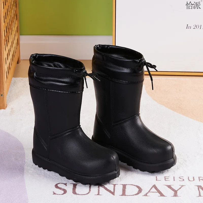 European and American Snow Boots 2023 Winter New High Top Cotton