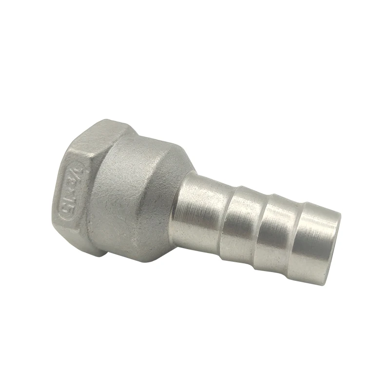 Plumbing connection 1/4 1/2 (6 8 10 12 15 20mm) 304 Stainless Steel Male Female Threaded Fitting Hose Plumbing Pipe Elbow