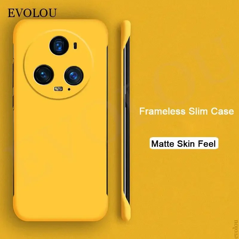 Magic Frameless Slim Skin Matte Shockproof Cover Case - Hard Protection, Sleek Design
