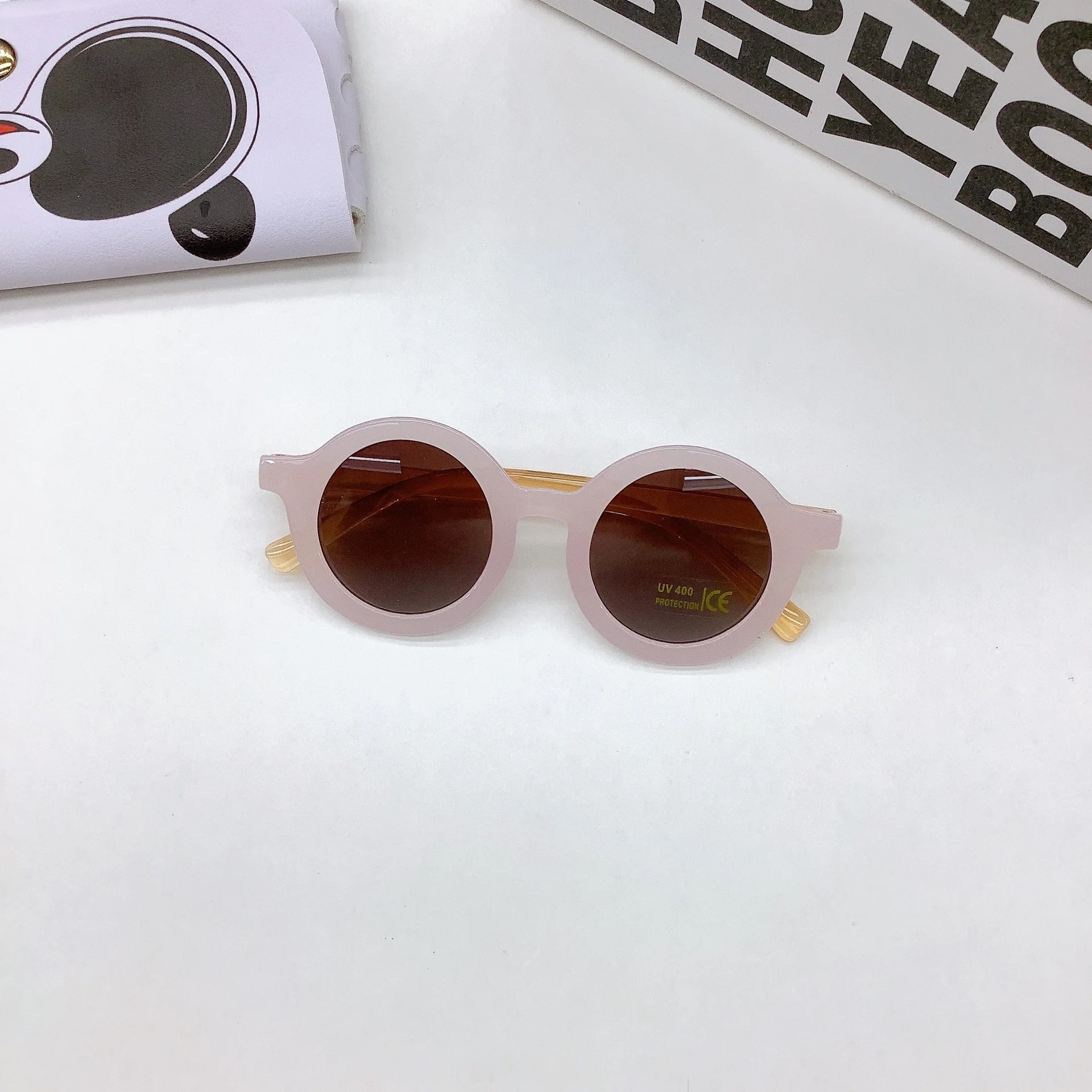Kids Sunglasses Children Sunglasses Children's Round Frame Sunglasses
