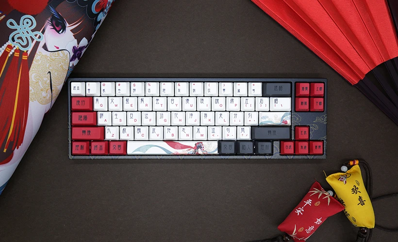Varmilo Beijing Opera Miya68Pro Mechanical Keyboard Bluetooth Wireless