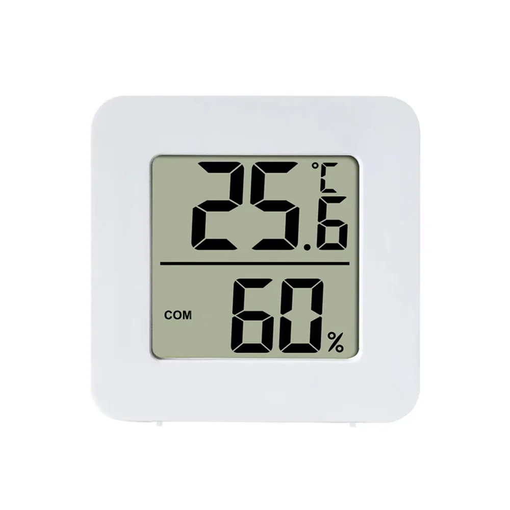 

Electronic Digital Thermohygrometer Indoor Mini Thermometer Hygrometer Wet Dry Room Wall Mounted Room Humidity Temperature Meter