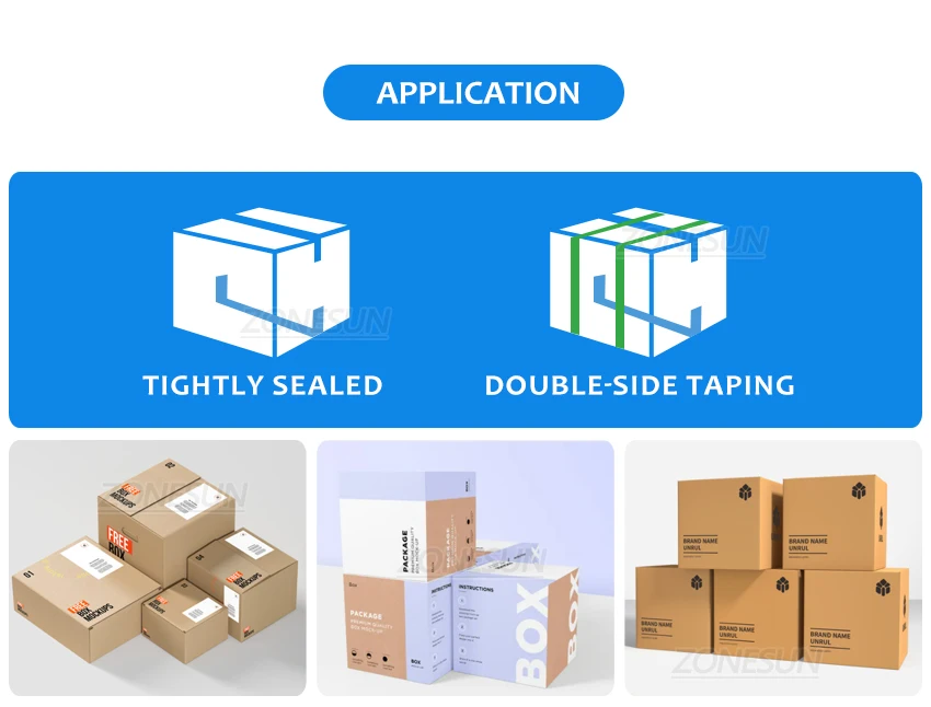 ZONESUN ZS-FK5050S Carton Sealing Machine