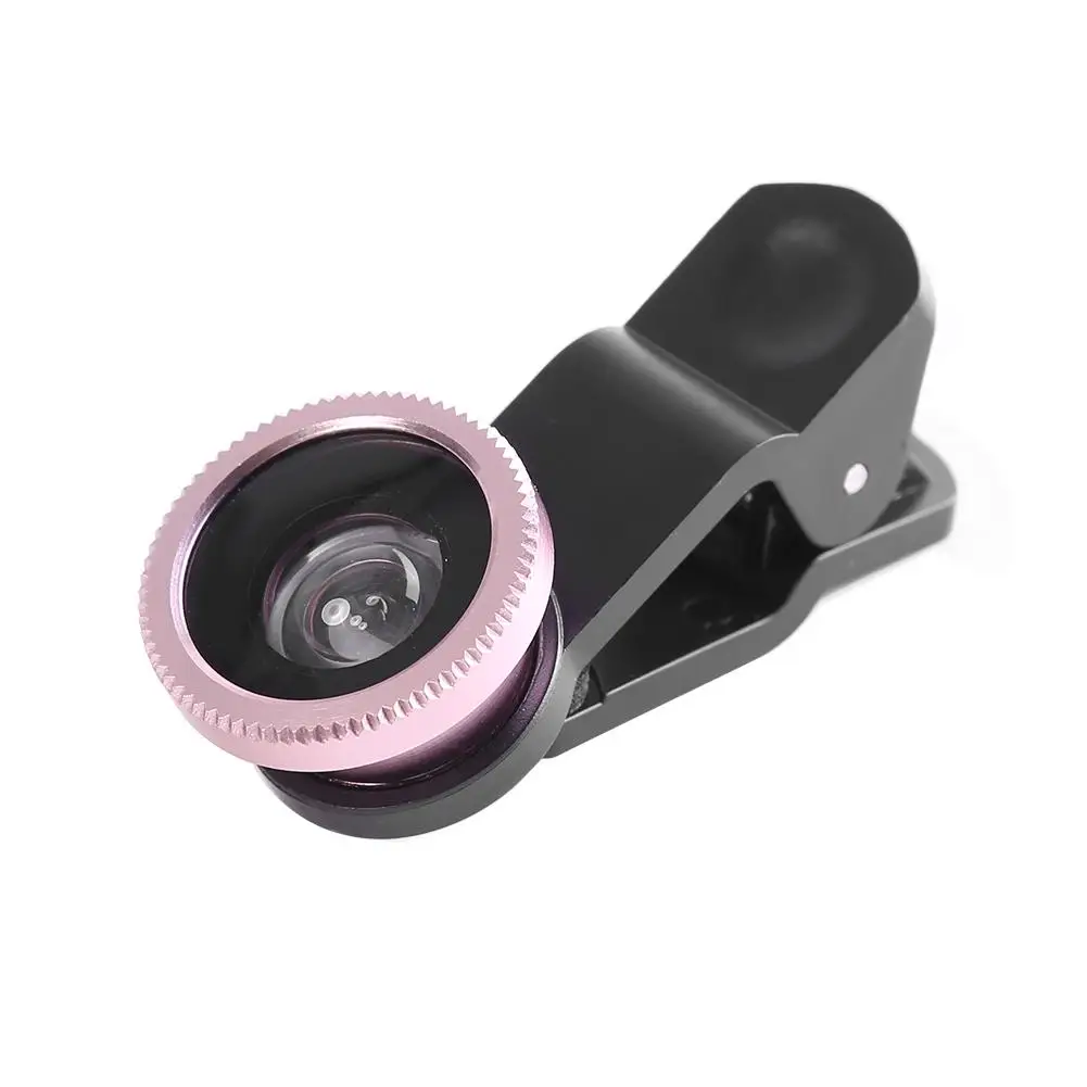 3 in 1 Mobile Phone Camera Lens Kits Wide Angle Macro Fisheye Lenses Ultra-Portable Mobile Fish Eye for iPhone Samsung Xiaomi smartphone lens kit