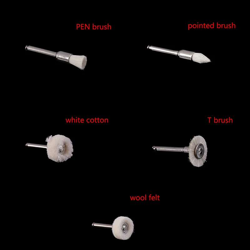 

1pc Dental Polishing Wheel Wool Brushes Polishers Rotary Tools for Jewelry Buffing