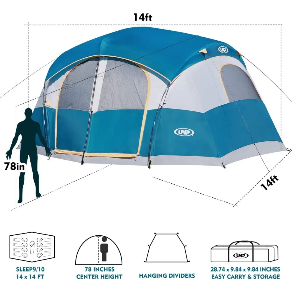UNP Camping Tent 8/9 Person 2