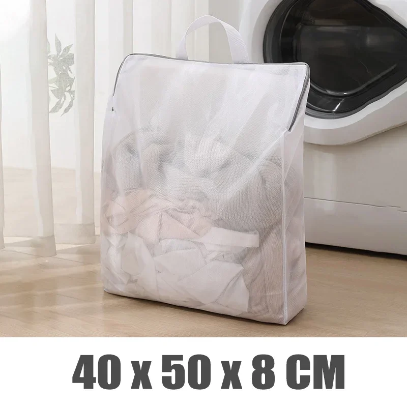 Set De 8 Bolsas De Malla Para Lavadora | Protege Ropa Delicada, Sujetadores, Calcetines | 4 Tamaños Diferentes | Con Cremallera