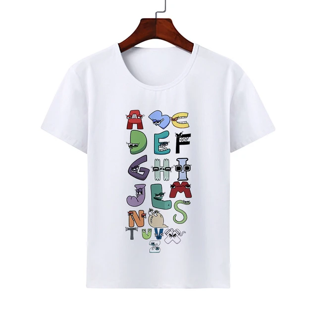  Alphabet Lore for Boys - Kids Letter Number T-Shirt : Clothing,  Shoes & Jewelry