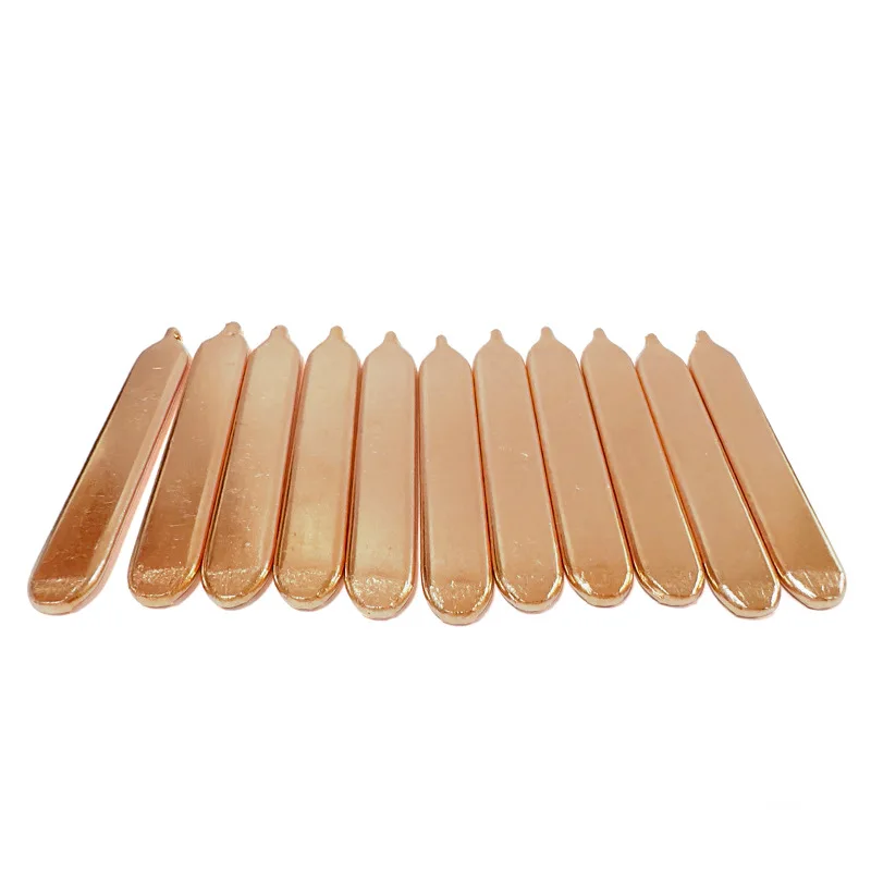 1pc 60mm-300mm Pure Copper CPU GPU RAM Heatpipe Tube Laptop Radiator Cooler Flat Heat Pipes Heatsink Notebook Computer Drop Ship copper tube