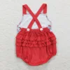 Wholesale Kids Children Crawfish Romper Toddler Newborn Summer Sleeveless One-piece Matching Baby Boy Girl overalls Clothing 3