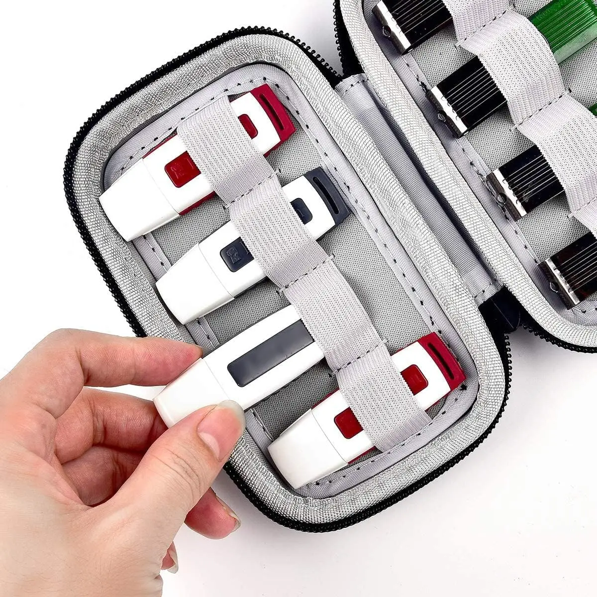USB Flash Drive Case Compatible with Sandisk Cruzer Samsung Bar Plus Micro Center Superspeed Pny Turbo 16GB/32GB usb flash drive case