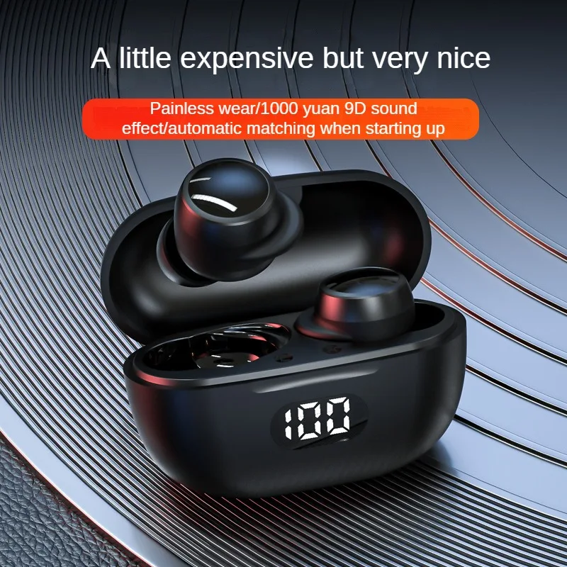 

TWS Bluetooth-гарнитура с цифровым дисплеем и шумоподавлением