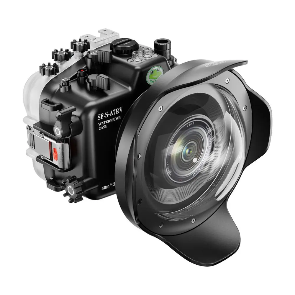 Seafrogs Custodia Subacquea Per Immersione Custodia Per Sony A7Rv Fe 28-70 Ef F4 Obiettivo Action Camera Accessori Fotografici Camer Impermeabile