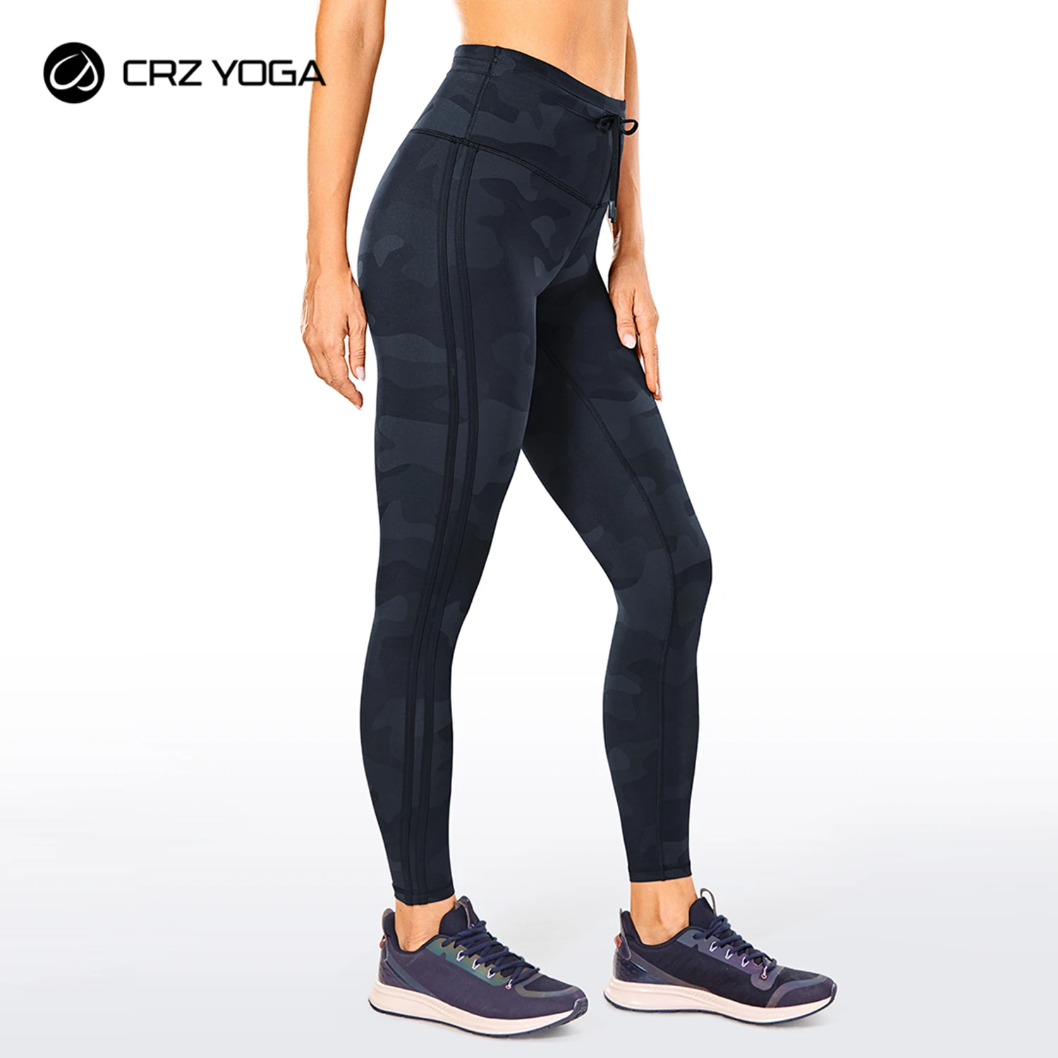 CRZ YOGA Naked Feeling Women's High Waisted Yoga Tight Pants 7/8