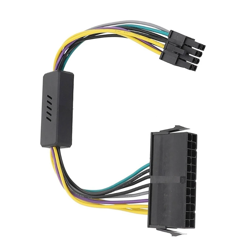 Optiplex 3020, 7020,9020,T1700,H61,H81,Q77,Q87,B75,A75,Q75,Q65용 24핀-8핀 전원 공급 장치 어댑터 케이블