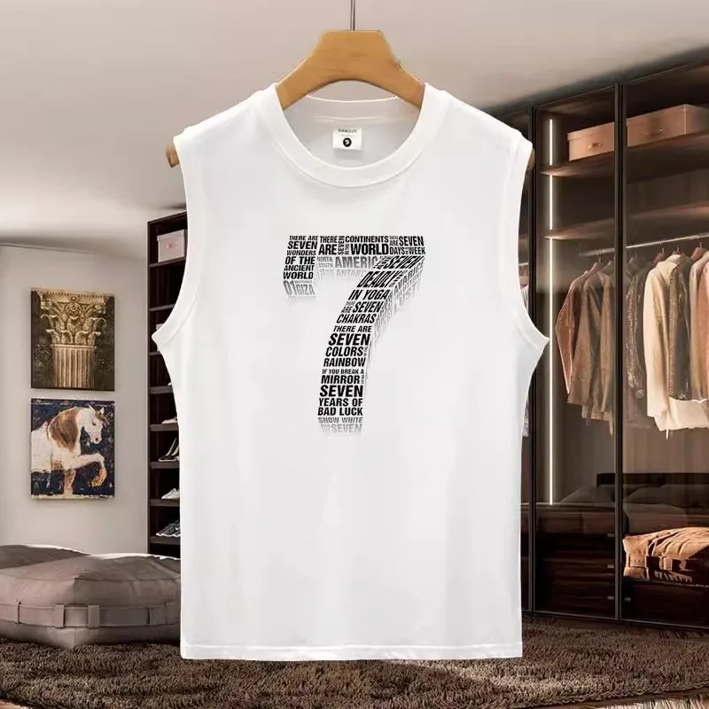 

Жилетка мужская хлопковая в японском стиле Харадзюку, спортивный жилет, большая свободная повседневная майка, модная одежда для мужчин, на лето