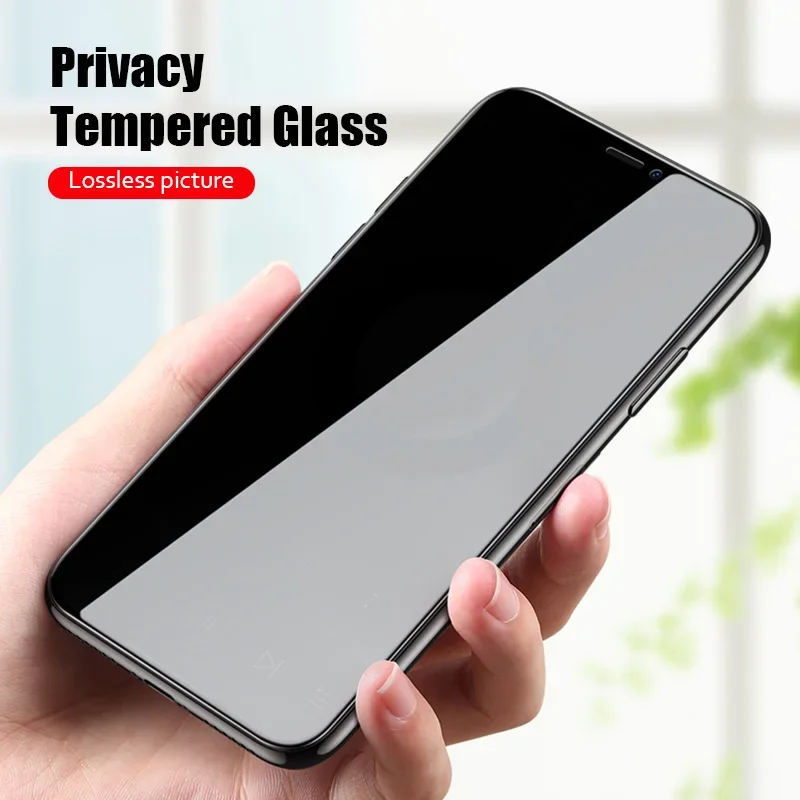Anti Spy Tempered Glass For iPhone 15 14 13 12 Mini 11 Pro XS Max XR X 8 7 Plus SE 2022 2020 Screen Protector Privacy Glass