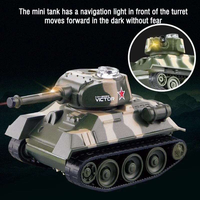 Mini RC Car Kids Toy Remote Control Tank