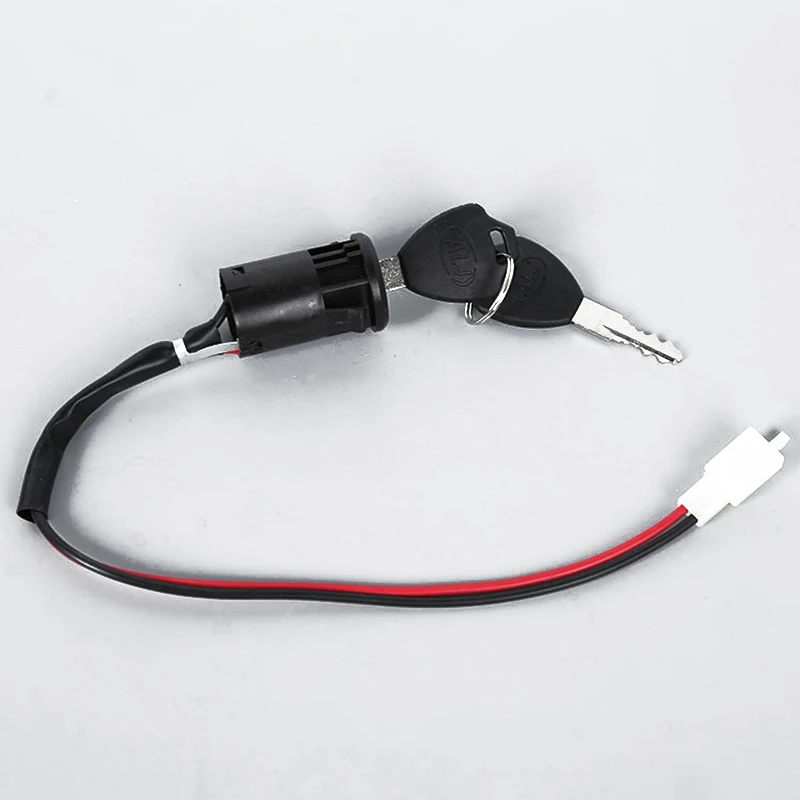 Electric Scooter Ignition Switch Lock And Key Set Two Positions For