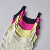 Femmes Sexy Sport soutien-gorge culture hauts bustier tubulaire soutien-gorge femme Streetwear sans manches Camis sans couture Sport Lingerie t-shirt haut court gilet de Sport 4