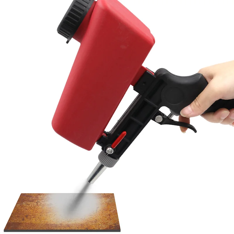 

Pneumatic Small Sand Blasting Machine Adjustable Pneumatic Sandblasting Set Portable Gravity Sandblasting Gun