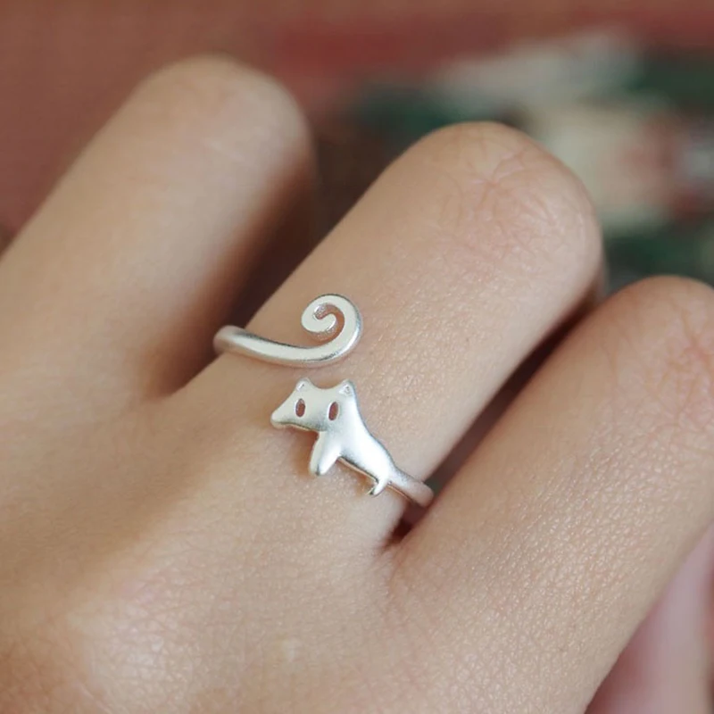 Anillo Banda Abierto Ajustable Plata Anillo De Amor Ajustable Plata De Ley 925 – Abrazo De Dedo Abierto – Piedras Rhinestone – ¡Para Mujeres! Juego Spiderman 2 Ps5