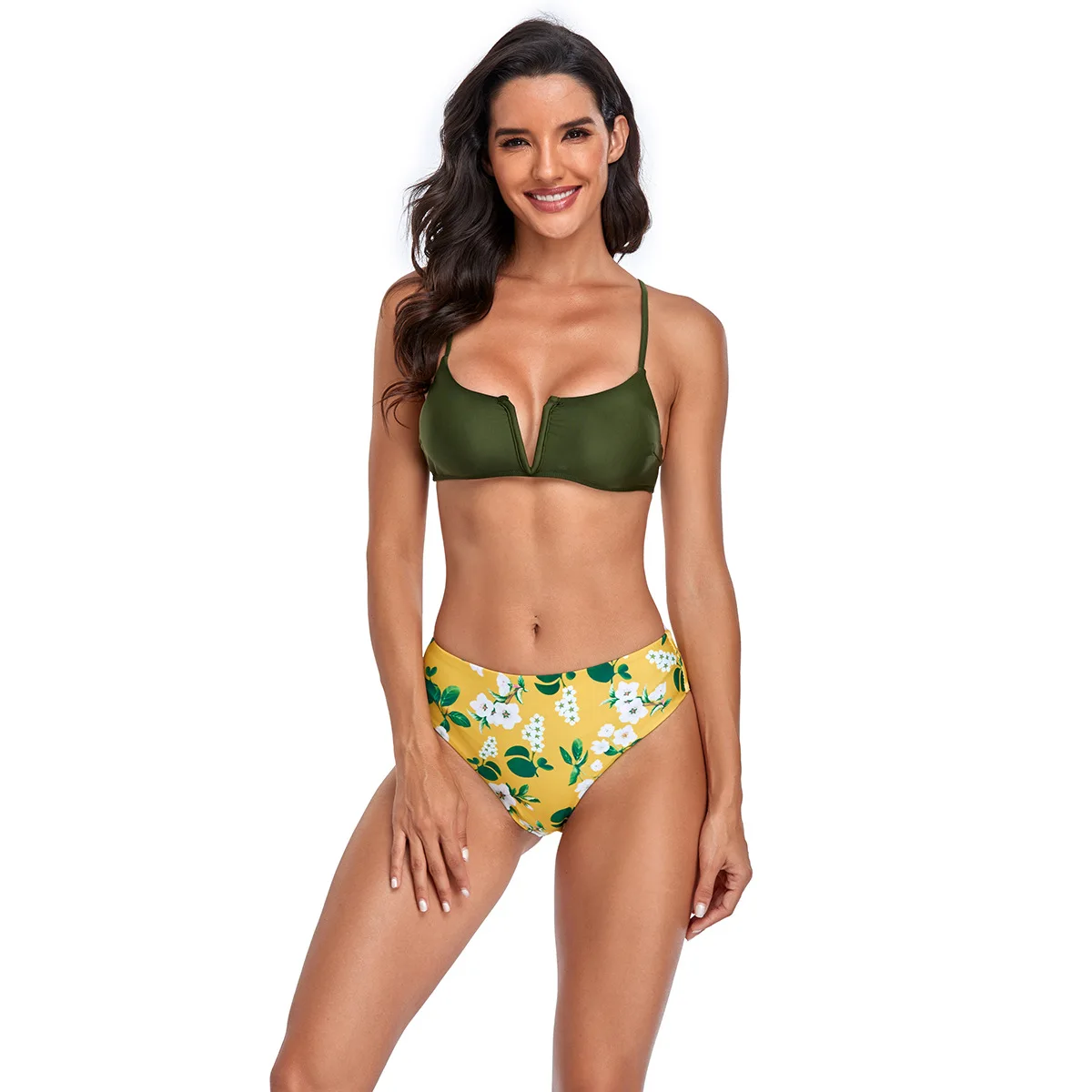 Bikini Top Sexy Women Bandage Push-up  Bikini Tops Bra Swimsuit Swimwear Beachwear Swim Bra Hot New Swim Suit 2023
