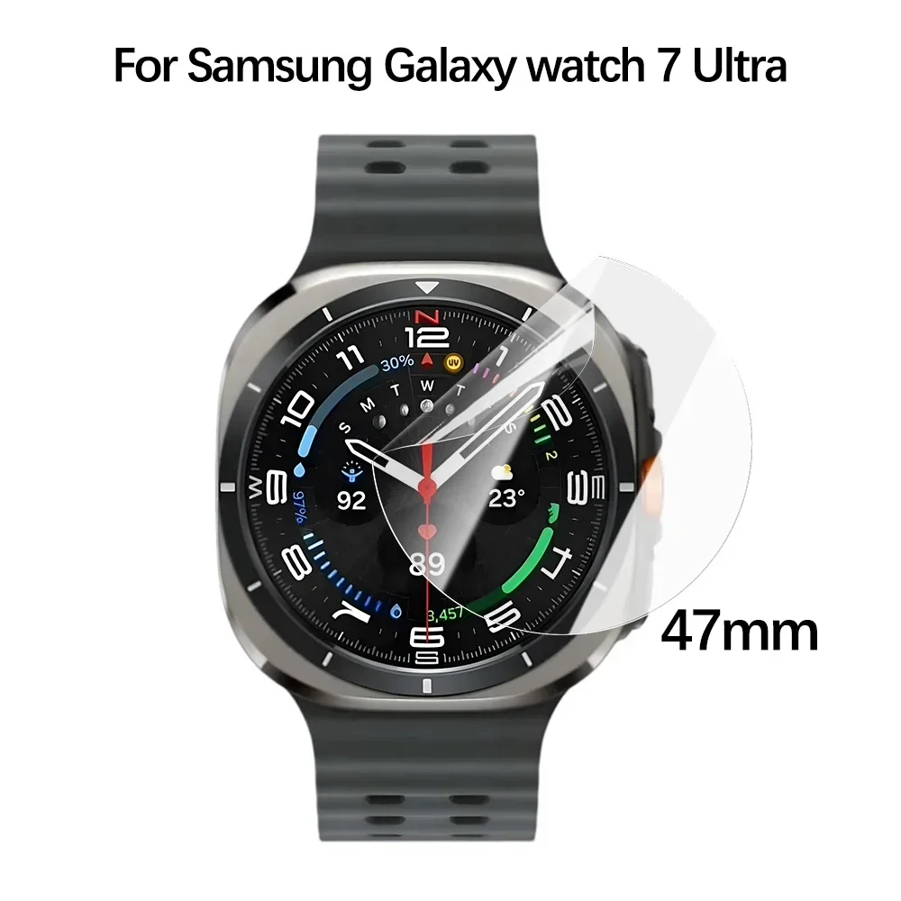 Ultra Shield Hydrogel Screen Protector for Smartwatch - Full Coverage Display Guard