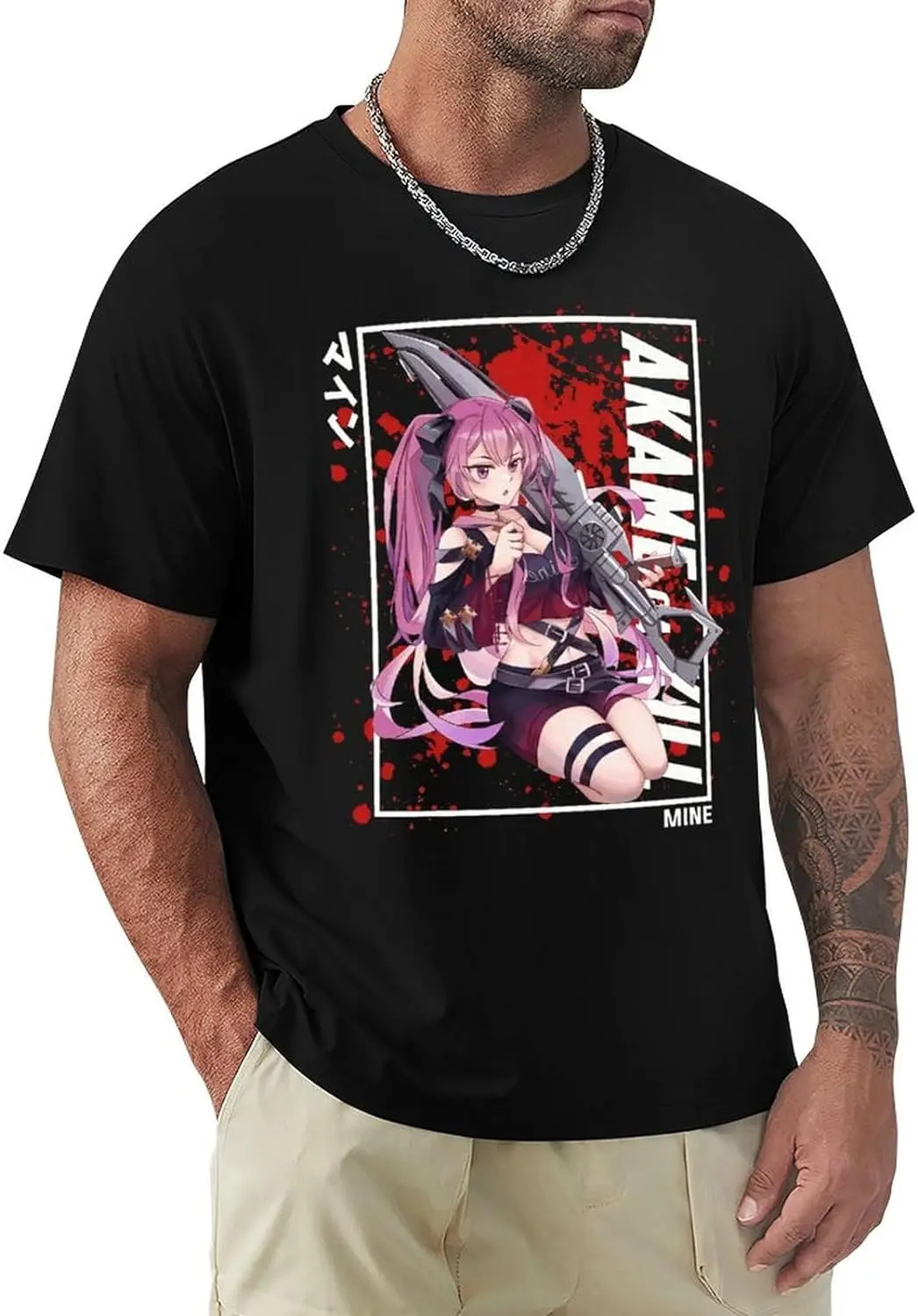 

Anime T-Shirt for Men Women Casual Comfortable Manga Crewneck Fashion Tees