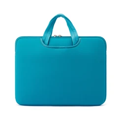 Versatile Lightweight Laptop Handbag with Spacious Storage and Front Pocket - 16 - 17inch (Lake blue)