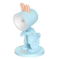 Cute Desk Lamp Rabbit LED Night Light For Kids Adjustable Rabbit Shape Night Lamp Portable Reading Desk Lamp For Children And 1