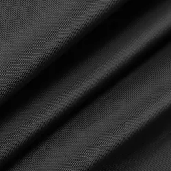Durable Waterproof Outdoor Umbrella Cover with Pole & Zipper - Black