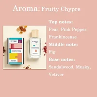 Eau de parfum unisexe aux agrumes frais et oud, parfum fruité épicé chaud, spray longue durée au parfum propre pour toutes les occasions 4