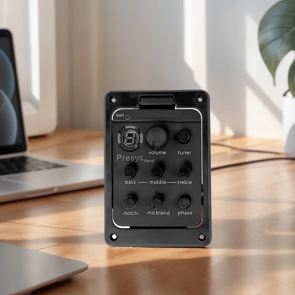 Plastic 301 Guitar Pickup with Tuner Presys Guitar Tuner Guitar Soundhole EQ Parts Accessories