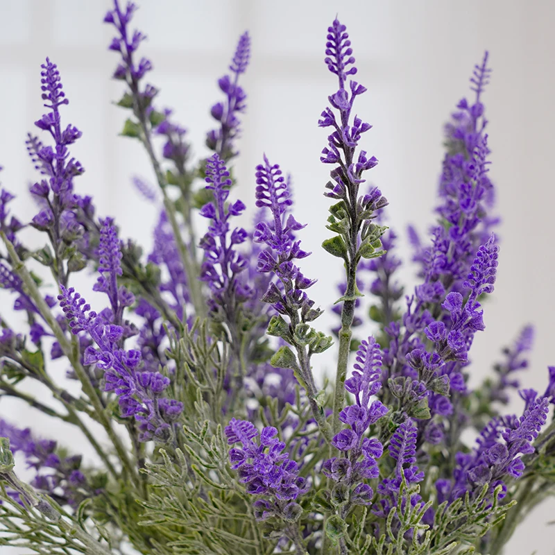 Artificial Lavender Branches for Home and Event Décor