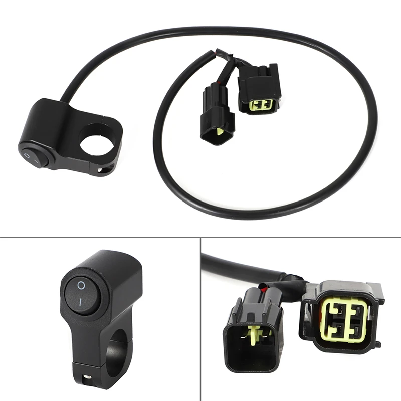 For Talaria Sting R MX4 Headlight Switch Plug N Play Aluminum Alloy Head Light Plug MX4 Electric Off Road Dirt Bike Accessories newest d series 90w 18000lm led headlight 6000k d1s d2s d3s d4s d5s headlamp csp plug and play kit car accessories