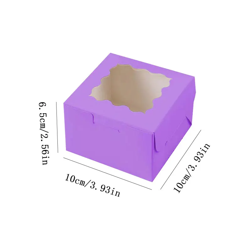 10/30 Pcs Paper Gift Boxes for Party Treats – Candy, Cookies, Chocolate, Cake Packaging... - SKU PGB00938 - UGI Packaging