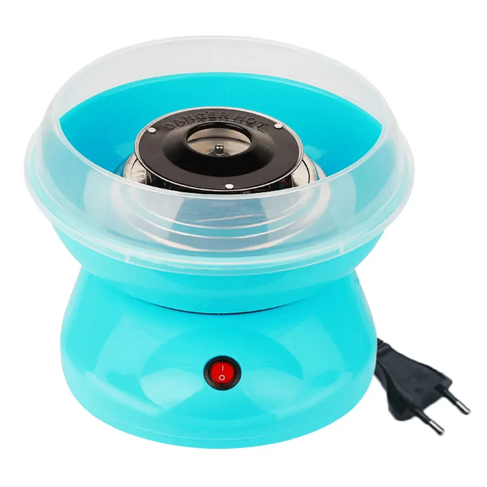 Portable DIY Cotton Candy Maker with 10 Marshmallow Sticks Sugar Scoop 450W Marshmallow Machine Mini Electric Cotton Candy Maker