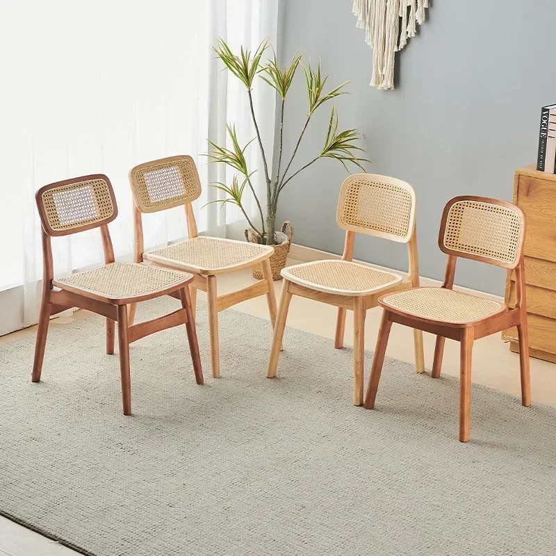 Furniture Home Chair Wooden Chairs Kitchen Dining Room Modern Chaises Living Relaxing Outdoor Sets Hotel Sillas De Comedor Cafe dining chair