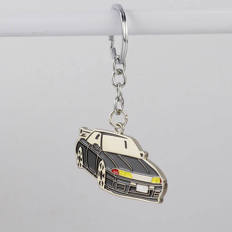 3D Metal Car Model keychain JDM Car Styling Key Ring Exquisite Gift For  Honda Toyota Ford