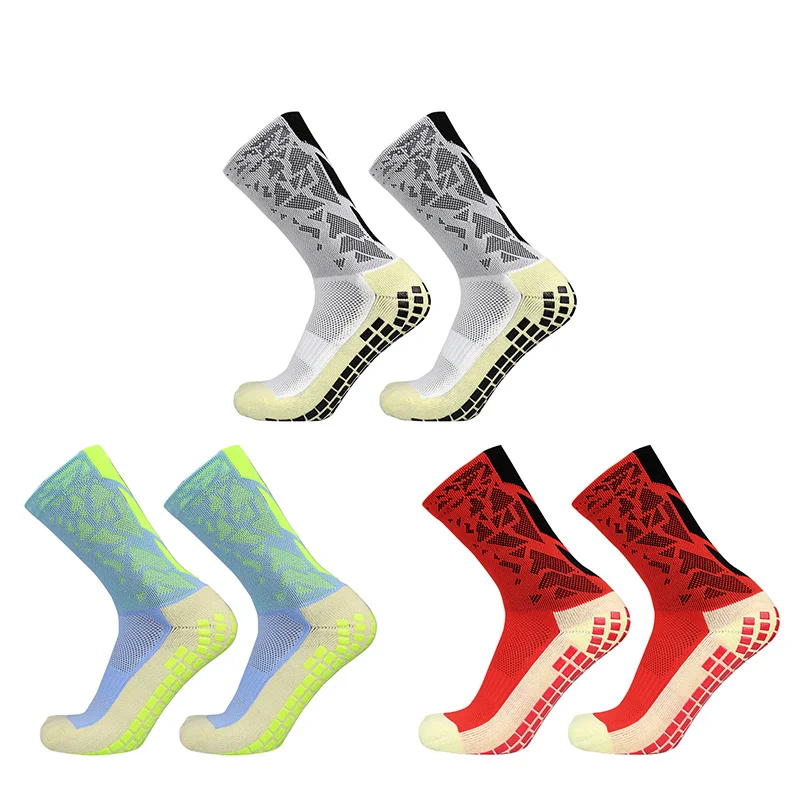 

2024 Sports calcetas futbol antideslizantes de Soccer Socks Non-Slip Silicone Grip football Socks