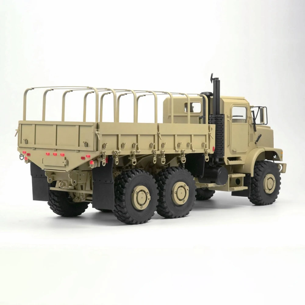 CROSSRC 1/12 RC 자동차, TC6 6X6 6WD 키트, 전기 리모컨 모델 자동차 시뮬레이션, 군용 트럭, 성인 어린이 장난감, 크롤러 자동차