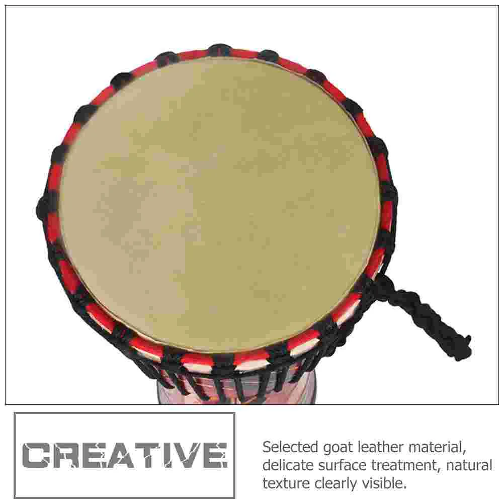 Roller Drum Skin Bass Accessories Leathers Covers Natural Pure Goat Bongo Heads Djembe Percussion conga 2 Pcs musical percussion instruments drum replacement parts