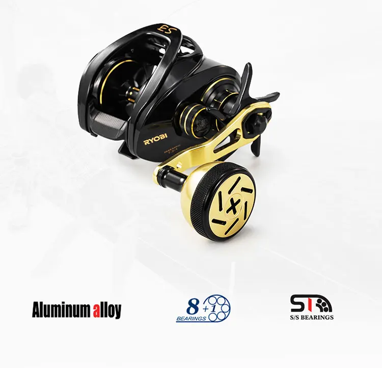 RYOBI IXORNE Baitcasting Fishing Reel 10KG Drag 9+1BB Freshwater