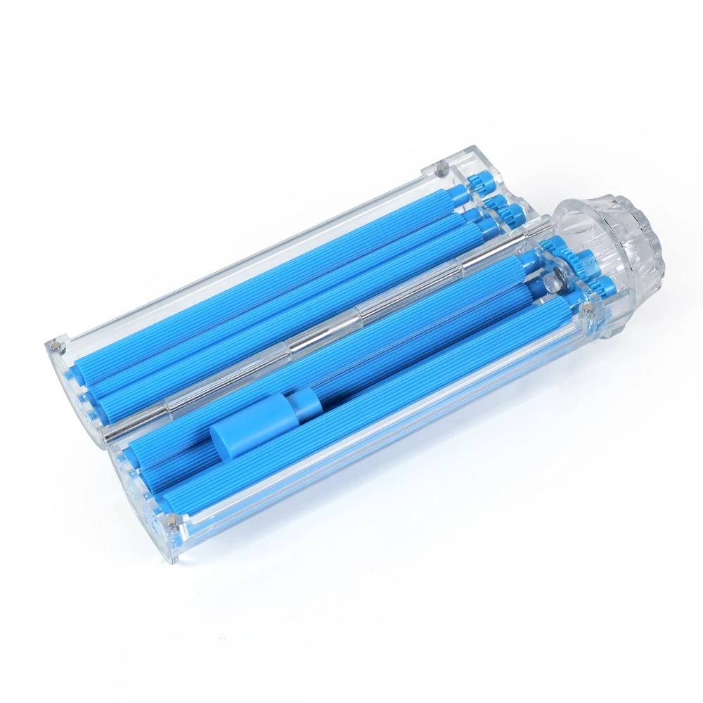 R & R 휴대용 담배 허브 롤러 콘 롤링 머신, 수동 담배 충전 메이커, 가정용 흡연 액세서리, 신제품