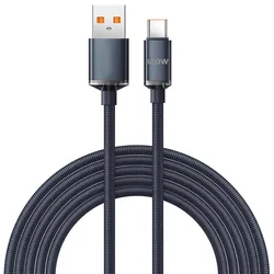 High-Speed 120W USB-C Fast Charging Cable, Available in Multiple Lengths - 1m (Black)