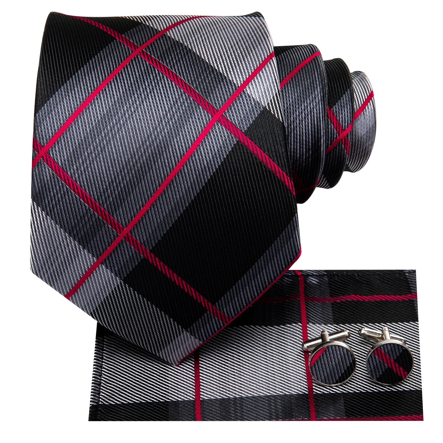 100% Silk Men's Tie NeckTie 8.5cm Ties for Men Formal Luxury Wedding Quality Gravata Hi-Tie neck tie