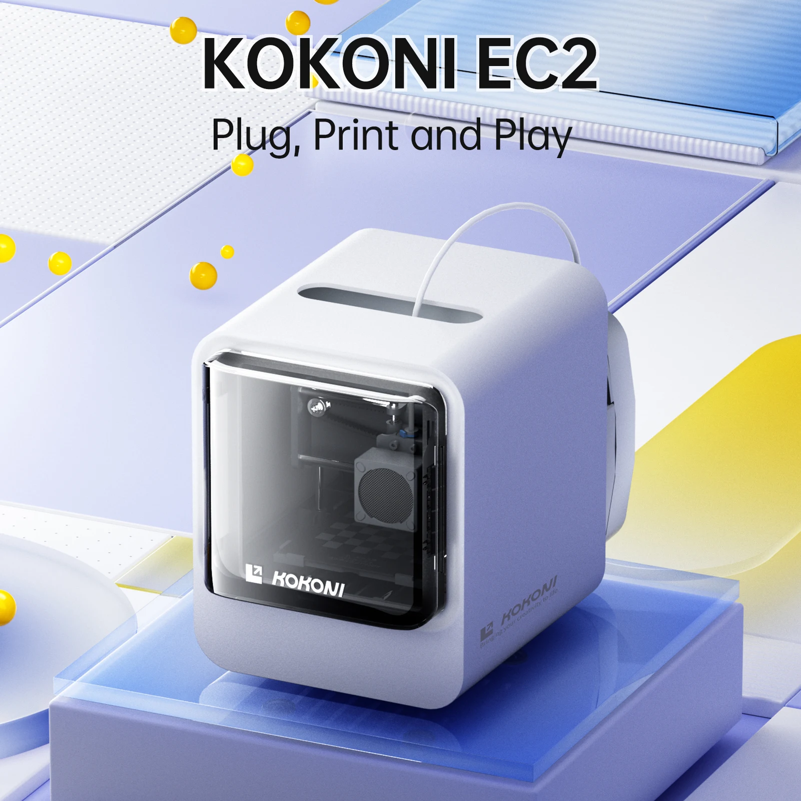 【新品・未使用品】kokoni ec2 AI家庭向け3Dプリンター 新品・未使用品】kokoni ec2 AI家庭向け3Dプリンター 【公式通販】